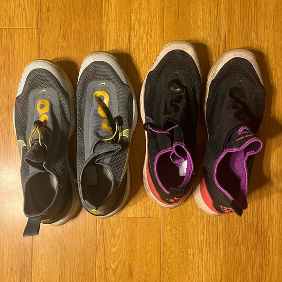 Nike ACG Zoom Air AO bundle with Black Laser Crimson and Grey Metallic Silver - Picture 3 of 10